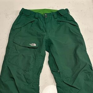 The North Face Green Ski Pants